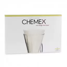 Filtre papier blanc pour Chemex 3 tasses - 100 unités photo numéro 1