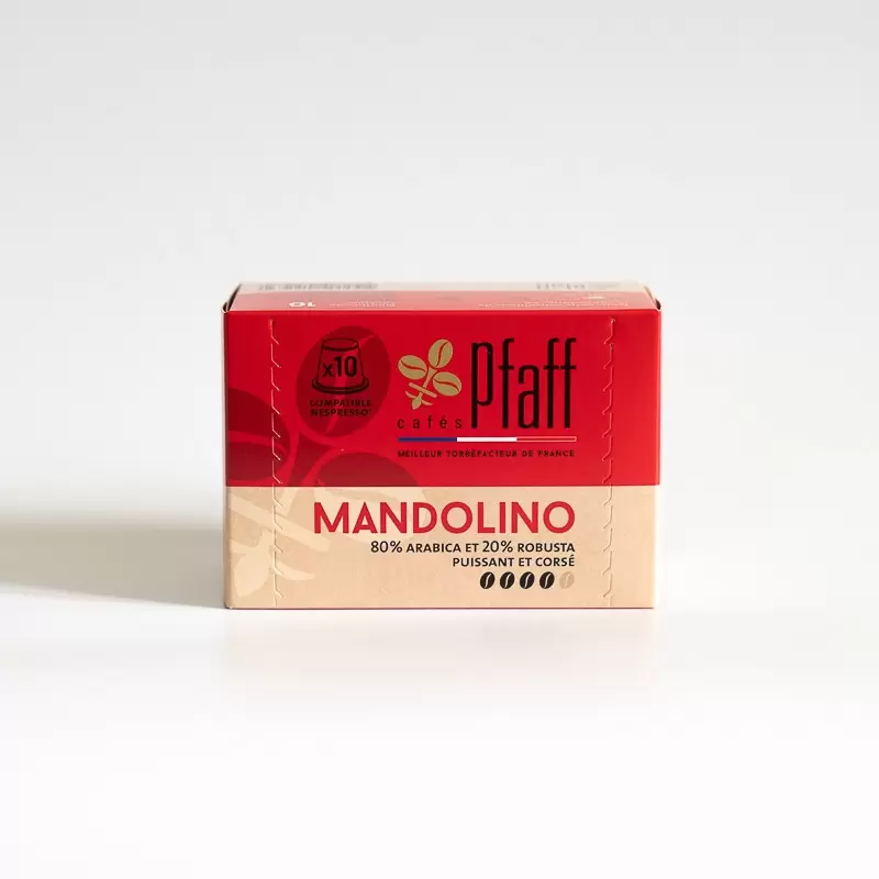 Mandolino - 10 capsules compatibles Nespresso® photo numéro 1