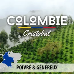 Colombie - San Cristobal - café moulu | Poivré & Généreux