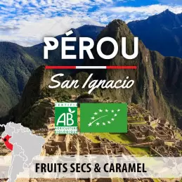 Pérou - San Ignacio bio - café en grain | Fruits secs & Caramel