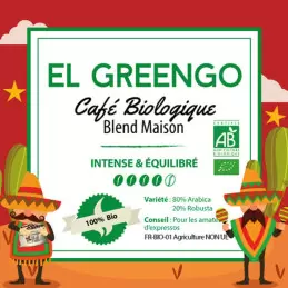 El Greengo - Blend Maison Bio - café moulu