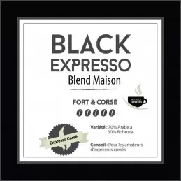 Black expresso - Blend Maison - café en grain | Fort & Corsé