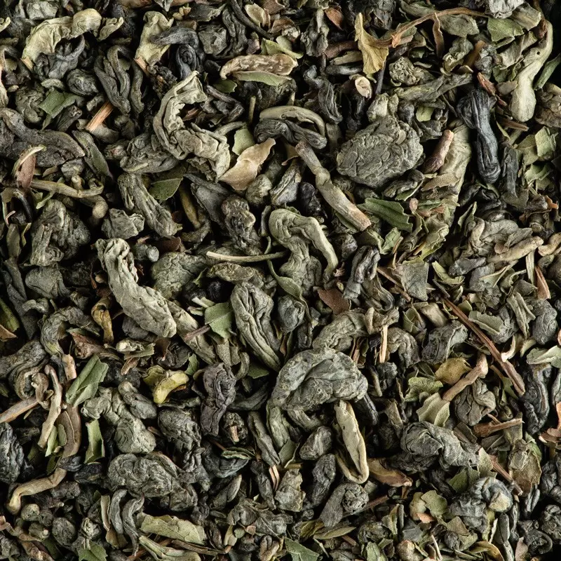 Thé vert à la Menthe aromatisé