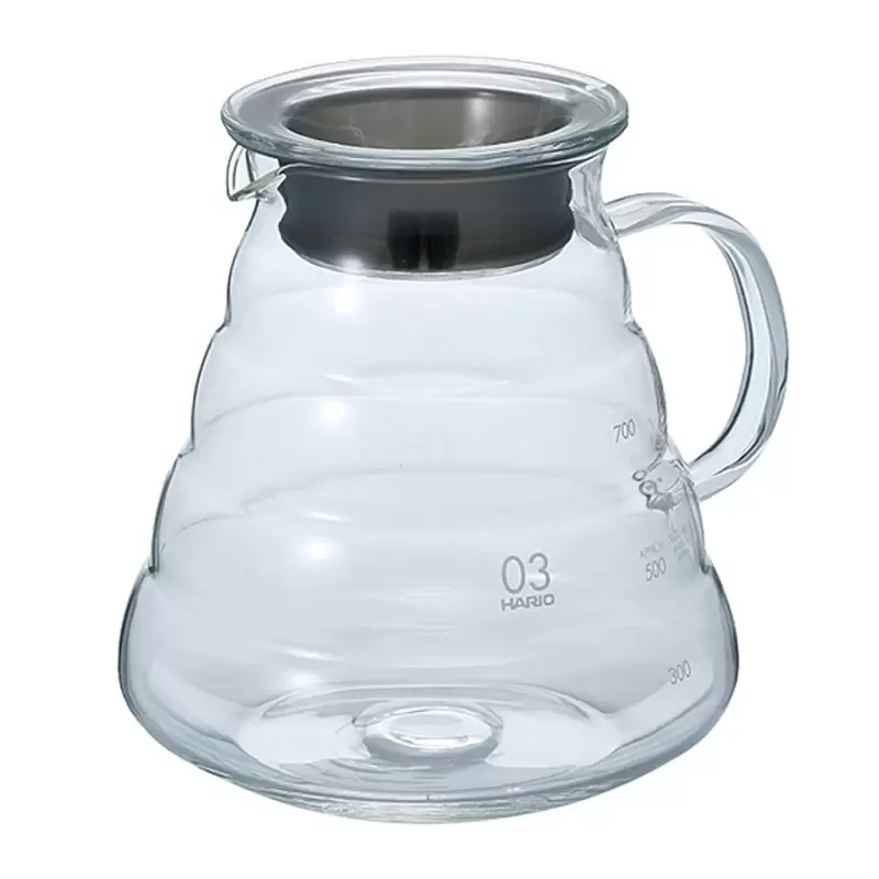 Carafe support en verre pour dripper 2/5 tasses - 800ml-6482
