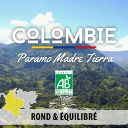 Colombie - Paramo Madre Tierra BIO - café moulu | 250g