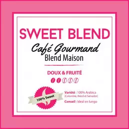 Sweet Blend - Blend Maison - café moulu | 250g